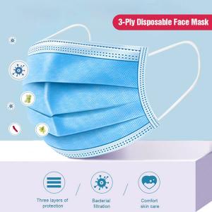 Quality Antivirus Children'S Disposable Face Masks 3 Ply Kids Medical Mask Non Toxic for sale
