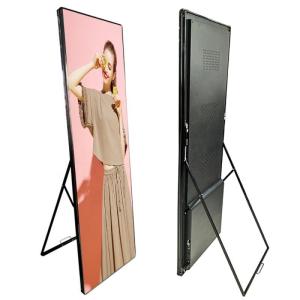 Quality HD LED Poster Display P2.5 Full Color Floor Standing Advertisement 1/16 Scanning Wall for sale