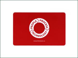 Quality Electronic Contactless Payment Card / Red Custom Printed RFID Cards for sale
