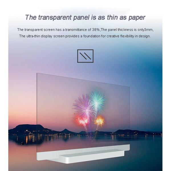 See Through Transparent Digital Screen Android Transparent Digital Screen Interactive