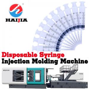 China Plastic Syringe Manufacturing Machine 2400KN Clamping Force C on sale