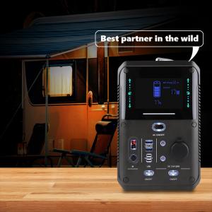Quality MPPT Solar Power Station 1000W DC Inverter Portable Power Station Car Camping for sale