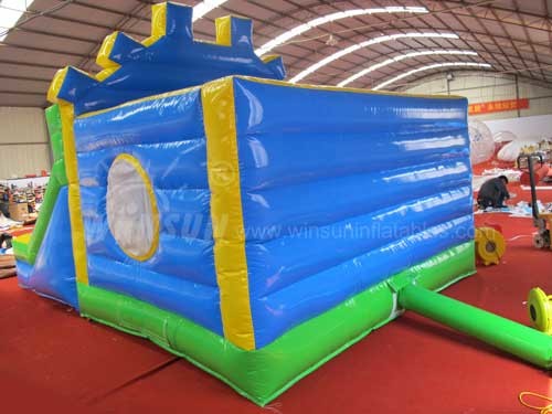 Customized Size Inflatable Princess Bounce House , Kids Blow Up Jumpers