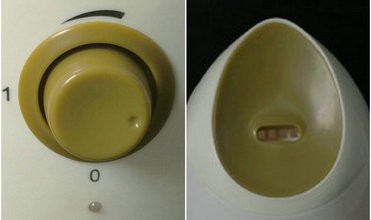 White Color Electric Aroma Diffuser Simple Modern Design 145*156*315mm