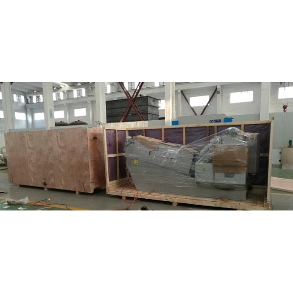Easy Operation Dewatering Screw Press Machine Leather Processing Automatic
