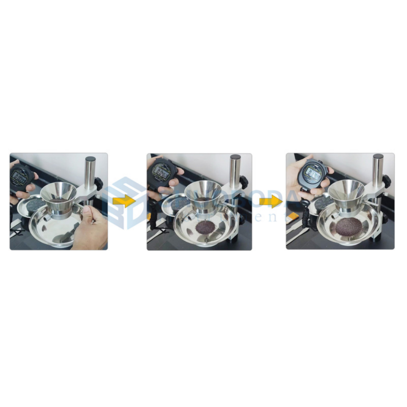 DT-A4 Powder Properties Tester Repose Angle Fluidity Bulk Density Test Apparatus 50 - 100g