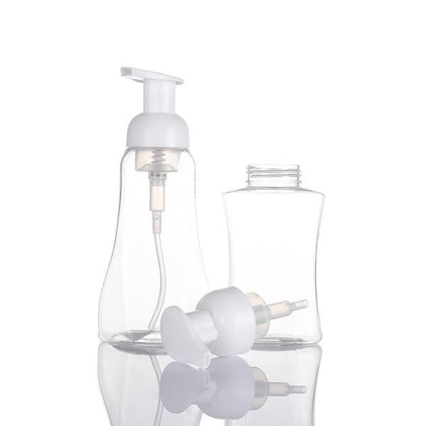500ml Shampoo Bottle with Plastic Spray Foam Pump