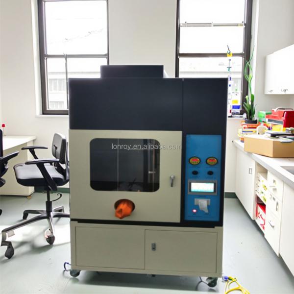 IEC 60332 Single Wire Vertical Combustion Tester Single Cable Vertical Flame Test Equipment Textile Testing Machine