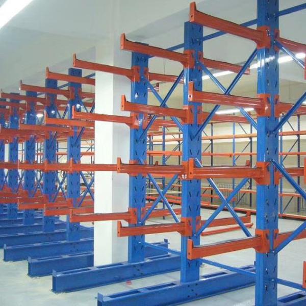 Customized Height Warehouse Cantilever Racking Cantilever Wire Shelf Corrosion Protection