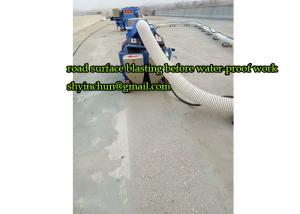 MOVABLE ROAD SURFACE BLAST-CLEAN MACHINE FOR HIGH WAY AND ROADS