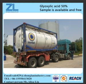 Quality glyoxylic acid 50% export to Brazil for sale