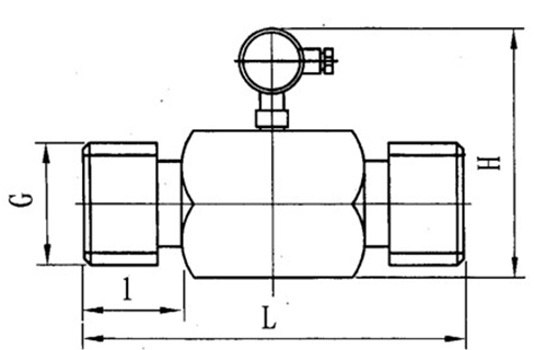 Turbine Flow Meters With A Pressure Bearing Capacity Of 2.5 To 6.3 Mpa