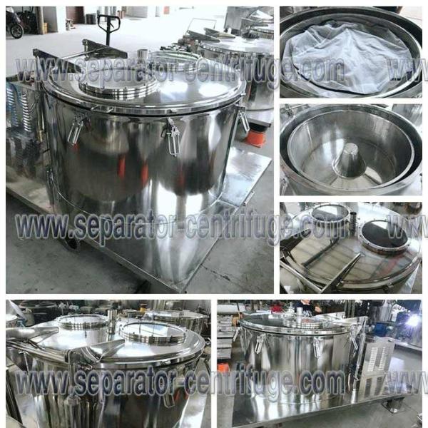 Top Discharge Basket Ethanol Extraction Centrifuge For Hemp Oil