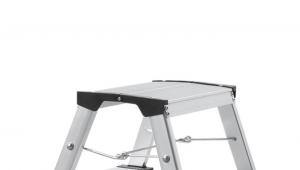 Quality Wide Top Aluminum Platform Step Ladder 2x3 Steps Stable Performance for sale