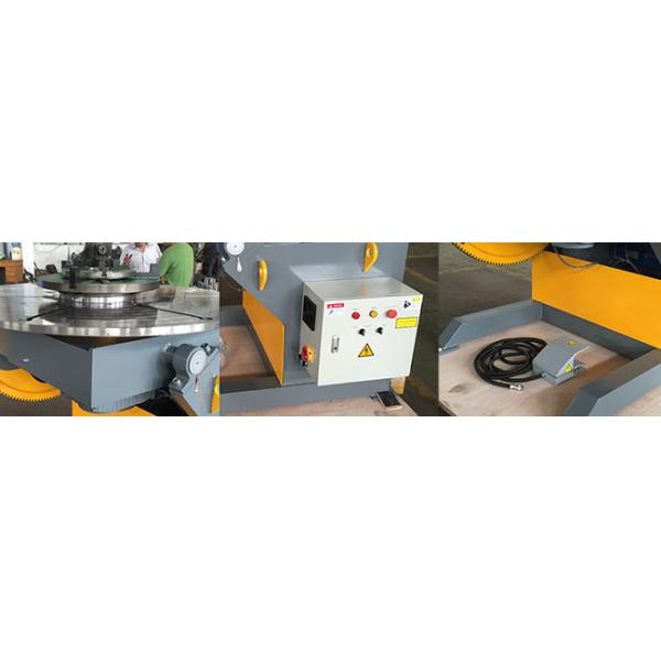 600kg Pipe Welding Positioners with Foot Pedal Control 1.1 KW Tilting Power