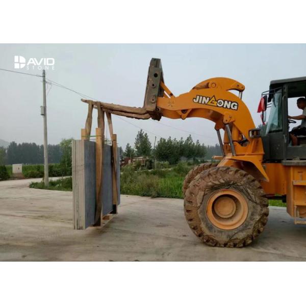 30mm Thickness Limestone Patio Slabs Honed / Polished / Flamed Surface Treament