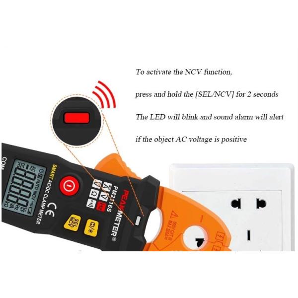 Auto Range Smart Mini AC/DC Digital Clamp Meter Multimeter With RoHS