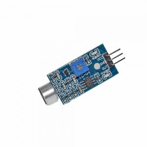 Quality 3 Pin Arduino Microphone Module , Etection Arduino Sound Module Blue Color DC 5V for sale
