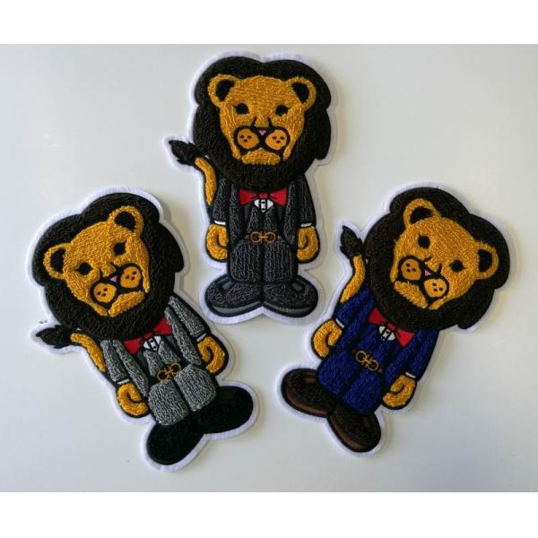 Baseball Softball 4'' Round Chenille Embroidered Patch Applique Sew On Style