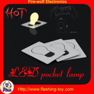 Buy cheap red, blue, green, white, orange ABS Credit Card Light Bulb / LED Card Light from wholesalers