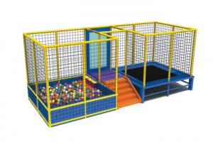 Quality Children Mobile Bungee Trampoline 6.25 * 2.46 * 2.3 Meter ROHS Approved for sale