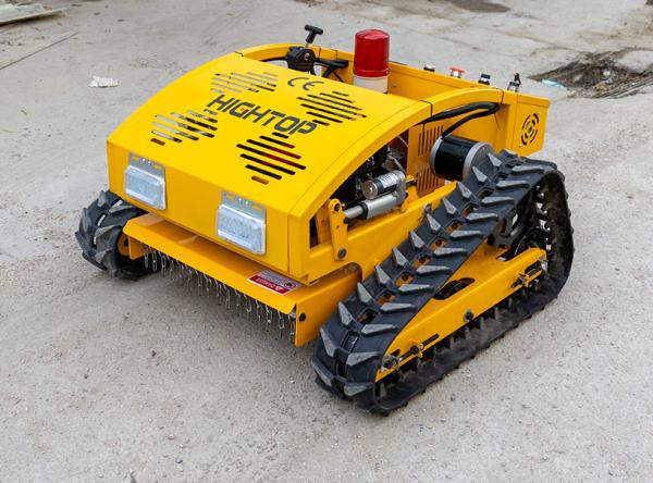 Intelligent Portable Electric Automatic Lawn Mower Crawler Power Saving HT750