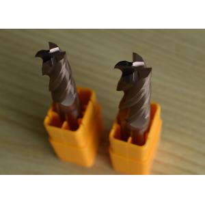 Solid Carbide TiCXCo4 Coating 0.4μM Corner Radius Milling Cutters