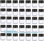 Glass Essential Oils Sample Bottles With Black Caps For Essential Oils, Perfumes