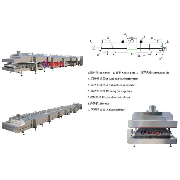 Conveyor Belt 15 Kw Blast Tunnel Everlasting Blast Chiller For Takifugu Niphoble OEM