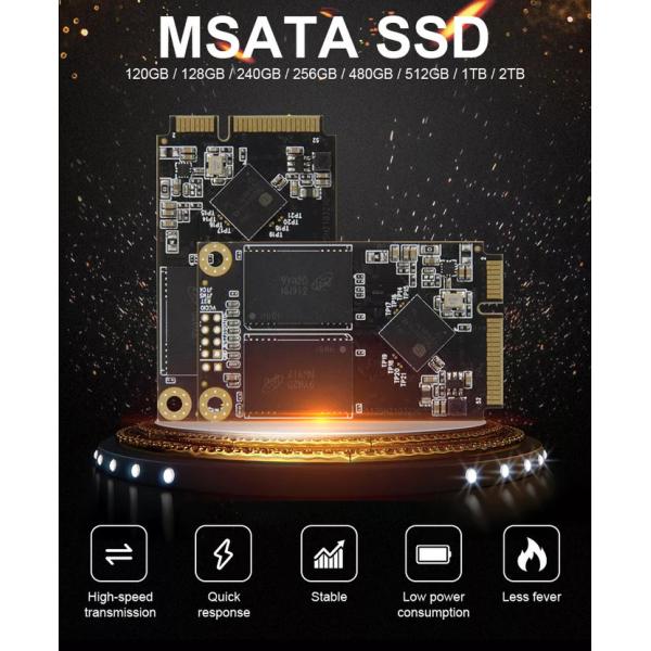 Fastest 1-4 Color Print Msata Ssd Drive For Laptop
