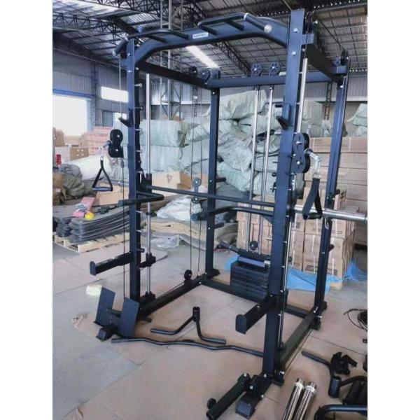 2026 Smith Power Rack Gym Strength Training Equipment Integrated Weightlifting Cage For Full Body Workout Exercise
