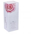 New products elegant book shape gift rose wine bottle paper box with magnetic