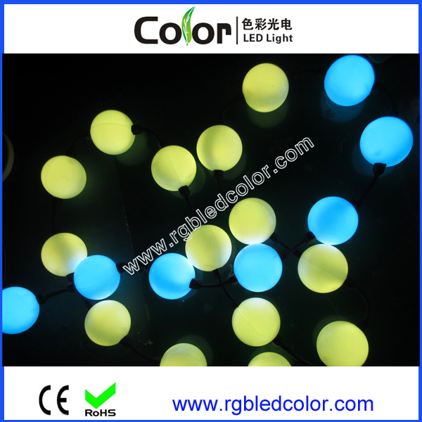 double side dream color 3D LED ball