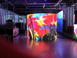 Quality Self - Inspection Flexible LED Screen P4 Indoor Full Color LED Display P4 for sale
