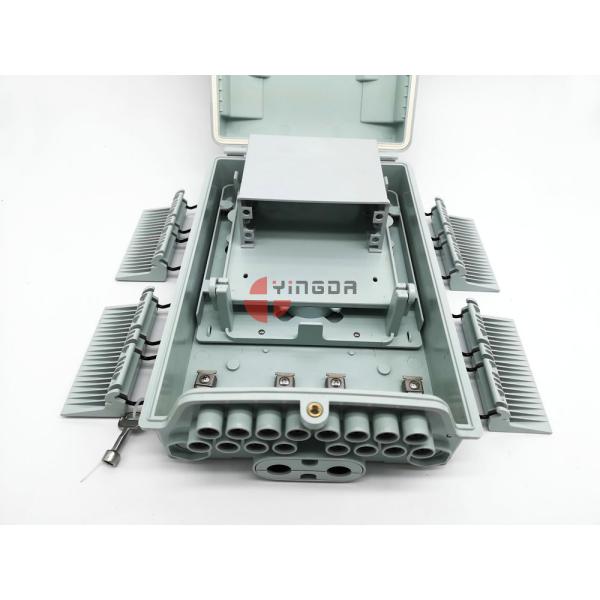 16 Outputs Fiber Optic Splitter Box With LGX Module Splitter Outdoor Waterproof