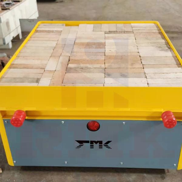 Stepless Speed Motorized Transfer Cart AC Motor 2 Tons For Material Handling