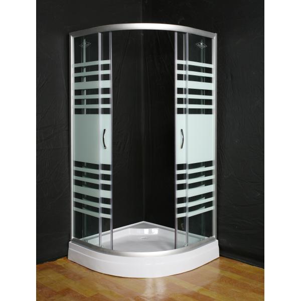 Square / Arc Shower Door Enclosures , ABS Tray Bathroom Shower Enclosures