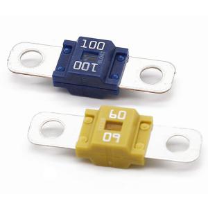 Quality M5 Bolt Down Fuses 58V Automotive 100 Amp Slow Blow Fuse Halogen Free for sale