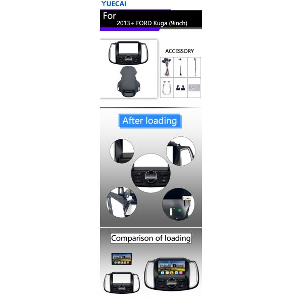 FORD Kuga Car Multimedia Player Android Operating System 9 Inch Car Radio