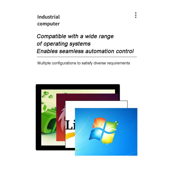 15.6 Inch Narrow Bezel External Industrial Embedded Computers Grade Touch Panel Monitor With VGA HDMI DVI USB for Touch