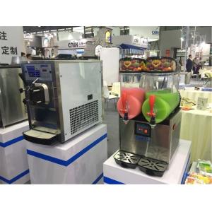 2 Bowl Slush Machine Commercial Frozen Drink Maker CE Approved