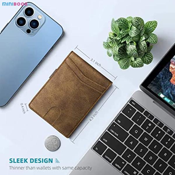 Custom Logo RFID Blocking Wallet in PU Leather for Daily Life and Credit Card Holder