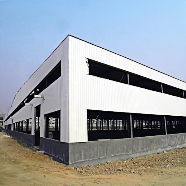Modern Prefabricated Steel Structure Building For Warehouse Workshop Office House Carport