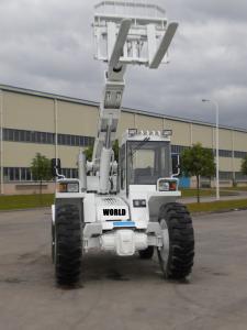 Quality Engine Powered Hydraulic Brakes Terrain Forklift 6 Meters Maximum Lift Height for sale