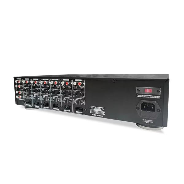 Integrated 12 Channel Multi Zone Amplifier 6 Zone Home Stereo Power Amplifier System