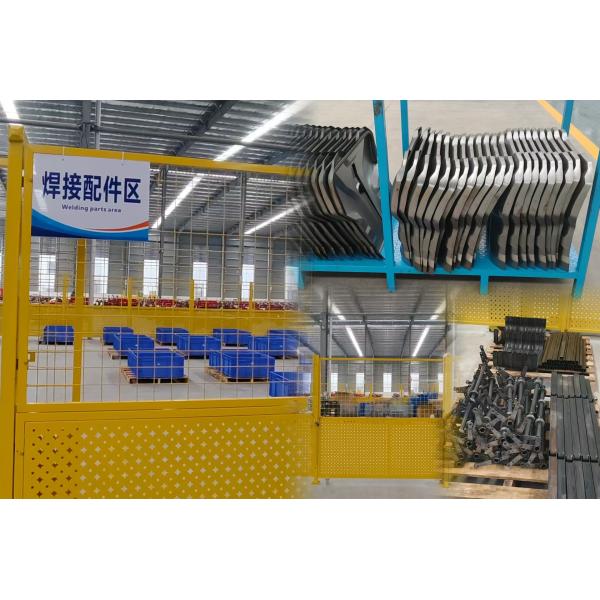 Property management company's own garbage truck for loading and unloading waste