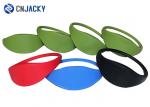 Colorful Waterproof RFID Silicone Wristband Sports Event Bracelets Anti - Static