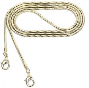 Quality Replacement Gold Metal Cross Body Chain Strap ISO9001 Colorfast for sale