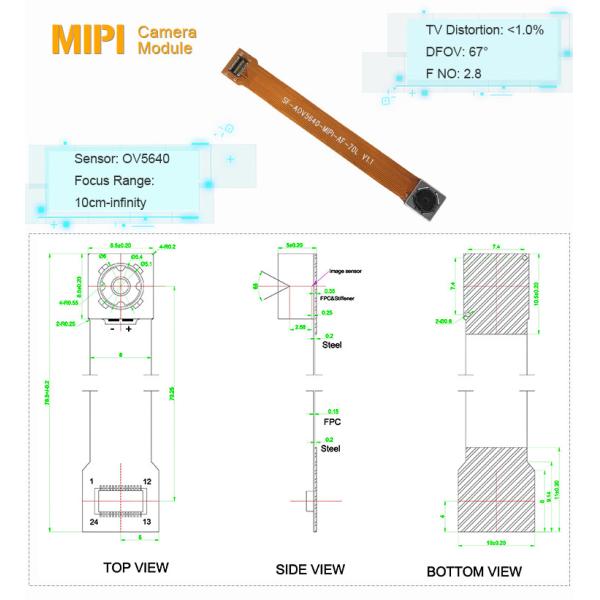 5mp Raspberry PI Camera Module ESP32 OV5640 Mipi Camera Module