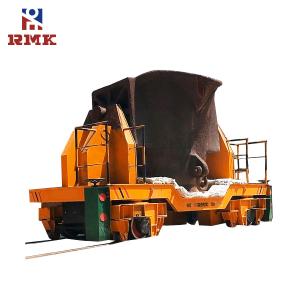 Automatic Wireless Ladle Transfer Cart For Metallurgical Casting Industry